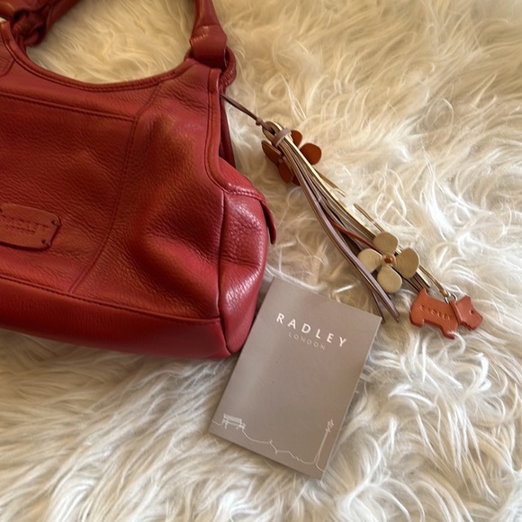 Radley London red small bag / purse / handbag / mini bag - Picture 7 of 12